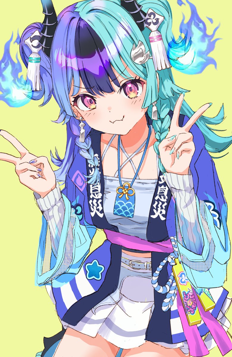 lingmuuu's tweet photo. おめでとなのじゃ #熱千めら #めら組絵図  #rkgkㅤ https://t.co/jLYuN4IY6b