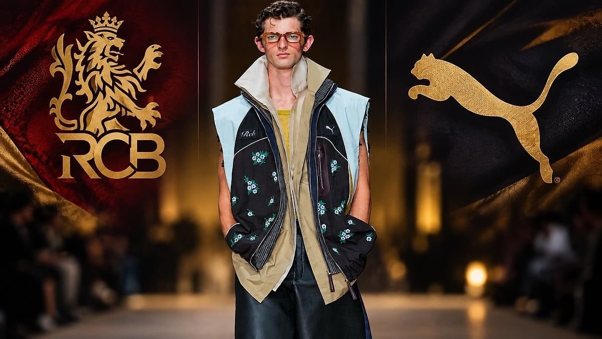 ImTanujSingh's tweet photo. 🚨 RCB BECOMES THE FIRST IPL FRANCHISE TO DEBUT ON THE RUNWAY AT MILAN FASHION WEEK 🚨

- The Craze of RCB &amp; King Kohli..!!! 🔥 https://t.co/UhMiEseNSa