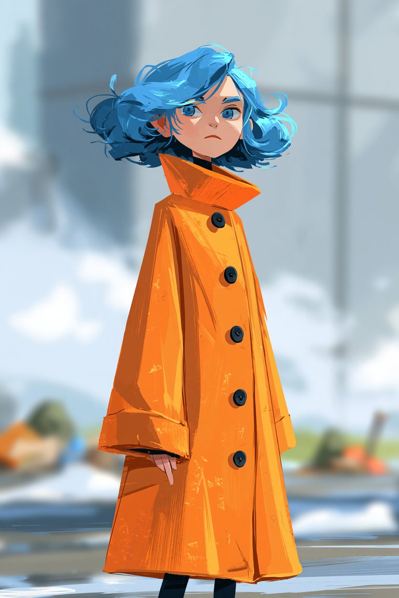 gridzzle's tweet photo. 𝗚𝗼𝗼𝗱 𝗺𝗼𝗿𝗻𝗶𝗻𝗴, 𝗱𝗿𝗲𝗮𝗺𝗲𝗿𝘀.👽

New style: expressive everyday characters with bold color, clean shapes, and a warm illustrated feel.

𝗠𝗶𝗱𝗷𝗼𝘂𝗿𝗻𝗲𝘆 𝘃𝟴.𝟮 --𝘀𝗿𝗲𝗳 𝟵𝟲𝟲𝟮𝟰𝟳𝟵𝟳𝟱

A lively character style built around full-body silhouettes, painterly edges, vibrant orange-and-blue accents, and simple environments with plenty of breathing space. The backgrounds stay understated while still giving each character a sense of place.