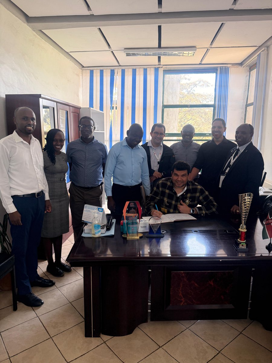 UoNbuiltenviron's tweet photo. September 24, 2026 | @uonbi Faculty of @UoNBuiltEnviron
Official visit by the KIP Research Team to @RECMQS_UoN, implementing the NextGen Build: Empowering Green Innovation and Carbon Intelligence in African and Danish Cities research project.
#WeAreUoN @cresa_uon https://t.co/LvdQkL3Kbh