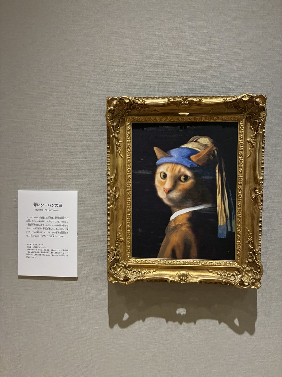 ERI1106Japan's tweet photo. 猫猫はくぶつかん行ってきた🐱
猫好きには堪らない、めちゃくちゃかわいい展示が沢山あった🐱💗
 #猫猫はくぶつかん   #猫猫寺  #四日市市立博物館 https://t.co/UaJfckR8q4