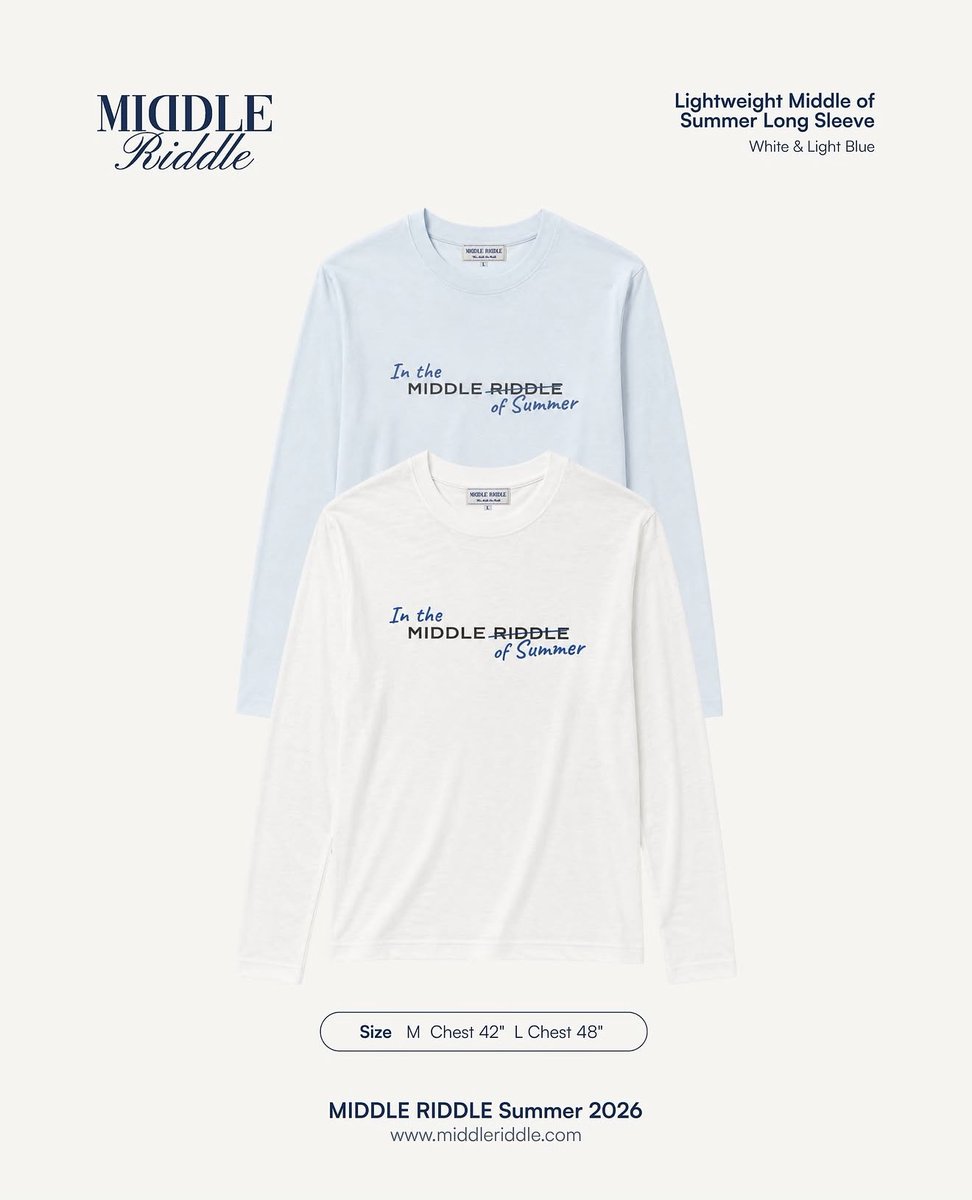 hamsgii_kwon's tweet photo. wts 

เสื้อ Lightweight Middle of Summer 
สีขาว ไซส์ M มือ 1 (เพิ่งได้)
ราคา 1950 ส่งฟรี (จ้างร้านนะคะ🥺🙏🏻)

#MiddleRiddleClub
#ตลาดนัดวิลเลี่ยมเอส https://t.co/AyuaRrMov9
