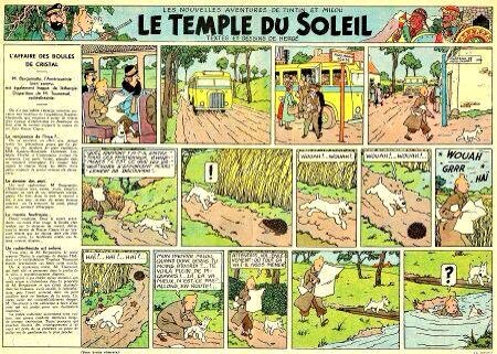 HarrocknRoll's tweet photo. Journal #Tintin turns 80!!
Le Journal de Tintin fête ses 80 ans!!
On 26 September 1946 the first issue of 'Le Journal de Tintin' was published with 'Le Temple du Soleil' as main premiere.
Its cover was drawn by #Hergé and Edgar P.#Jacobs
Happy birthday!! Joyeux anniversaire!! https://t.co/vVuGrGMO49