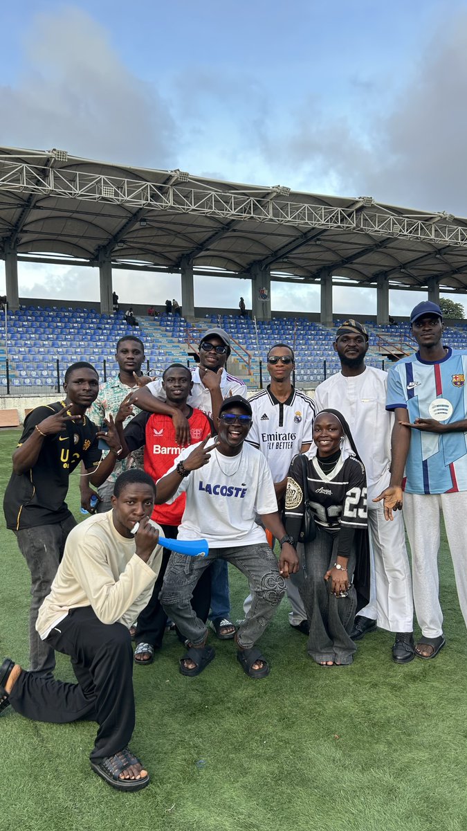 HGbesh's tweet photo. The FOOTY GROUP will be there LIVE!!!

If you are in Lagos, join us at the Mobolaji Johnson Stadium tomorrow too!🫵 https://t.co/MrMV0W6QNC