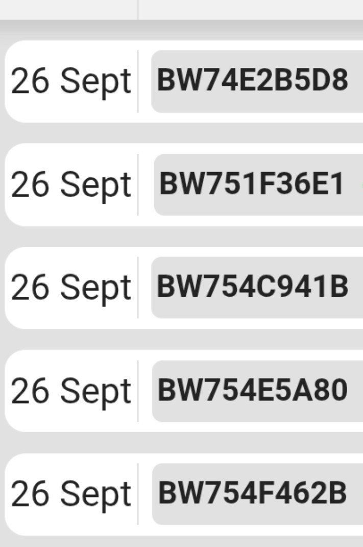 collinsAMI12's tweet photo. Please see the codes for today’s TRAINS 🚂🔥

Honestly, I won’t know which ones will survive or how far they will go. 🤣🙏🏾 Proof of that? Just check  dates on some of the attached trains that are still on Platform 😂

All I want is for us to WIN TOGETHER & never miss out. 

 Please play everything if you can. 🙏🏾

Let’s run them together and see how far we go! 🚂💰🔥