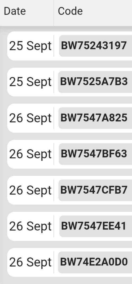 collinsAMI12's tweet photo. Please see the codes for today’s TRAINS 🚂🔥

Honestly, I won’t know which ones will survive or how far they will go. 🤣🙏🏾 Proof of that? Just check  dates on some of the attached trains that are still on Platform 😂

All I want is for us to WIN TOGETHER & never miss out. 

 Please play everything if you can. 🙏🏾

Let’s run them together and see how far we go! 🚂💰🔥