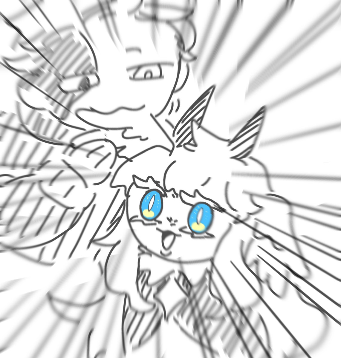 ka_do_h9's tweet photo. @Kiwisea_ssak 美味しそうなソラスちゃんのボツ絵も置いておきますね(^^) https://t.co/rRwpclO8FH