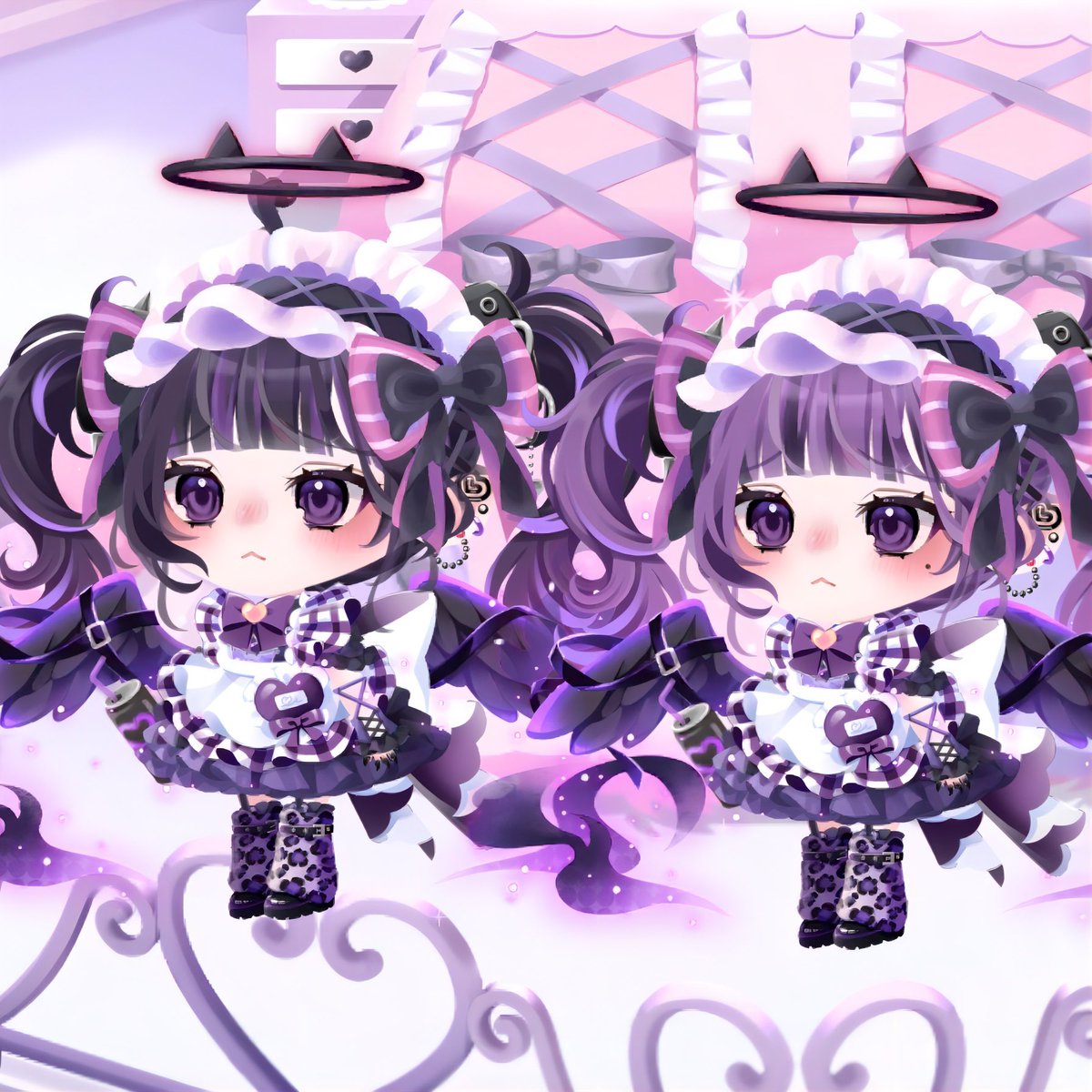 u_uoxou77's tweet photo. 👼🏻𓈒𓂂💜

#ぴょんこーで
 #ポケコロツイン https://t.co/5CEtcAvZA3