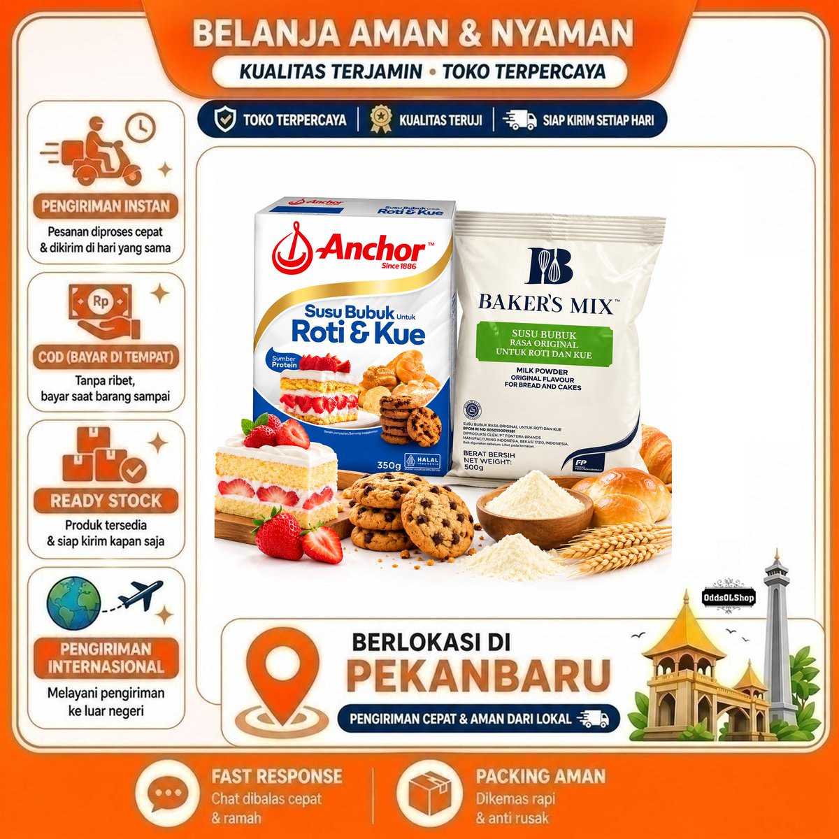 oddssexy's tweet photo. Anchor Bakers Mix Susu Bubuk Untuk Roti &amp; Kue - Sumber Protein - Kualitas Tinggi untuk Roti dan Kue https://t.co/2CHQxeGzgJ