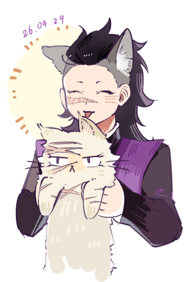 Tsubasakana003's tweet photo. ペロペロ🐈 https://t.co/QSQK7xq9Zj