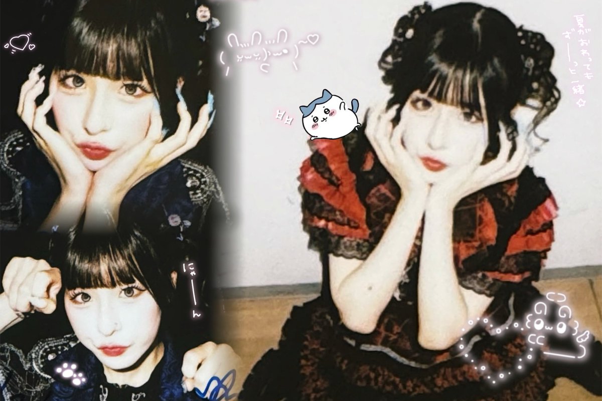 ykjls_'s tweet photo. ⋆⸜ 0️⃣9️⃣2️⃣6️⃣ ⸝⋆

あみしゃん衣装だったから
ハチワレのせてみたˆo̴̶̷̤ ̀  ̫  ́o̴̶̷̤ ˆ🌟ALT⤵️

 #褒野にほめられ隊 💎⟡.· https://t.co/zznZWXr0Y4