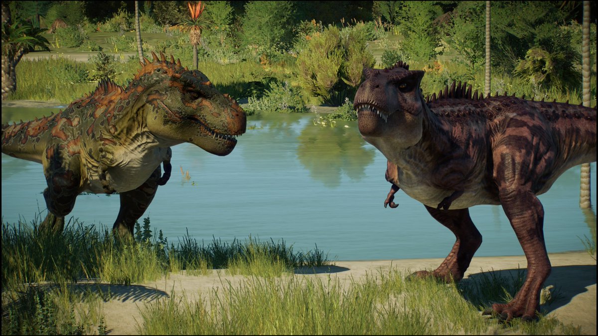 mosucopusu's tweet photo. タルボサウルスのプロポーション好き🦖
#JWE2
#ジュラシックワールドエボリューション2
#JurassicWorldEvolution2 https://t.co/YZTz5Jf7es
