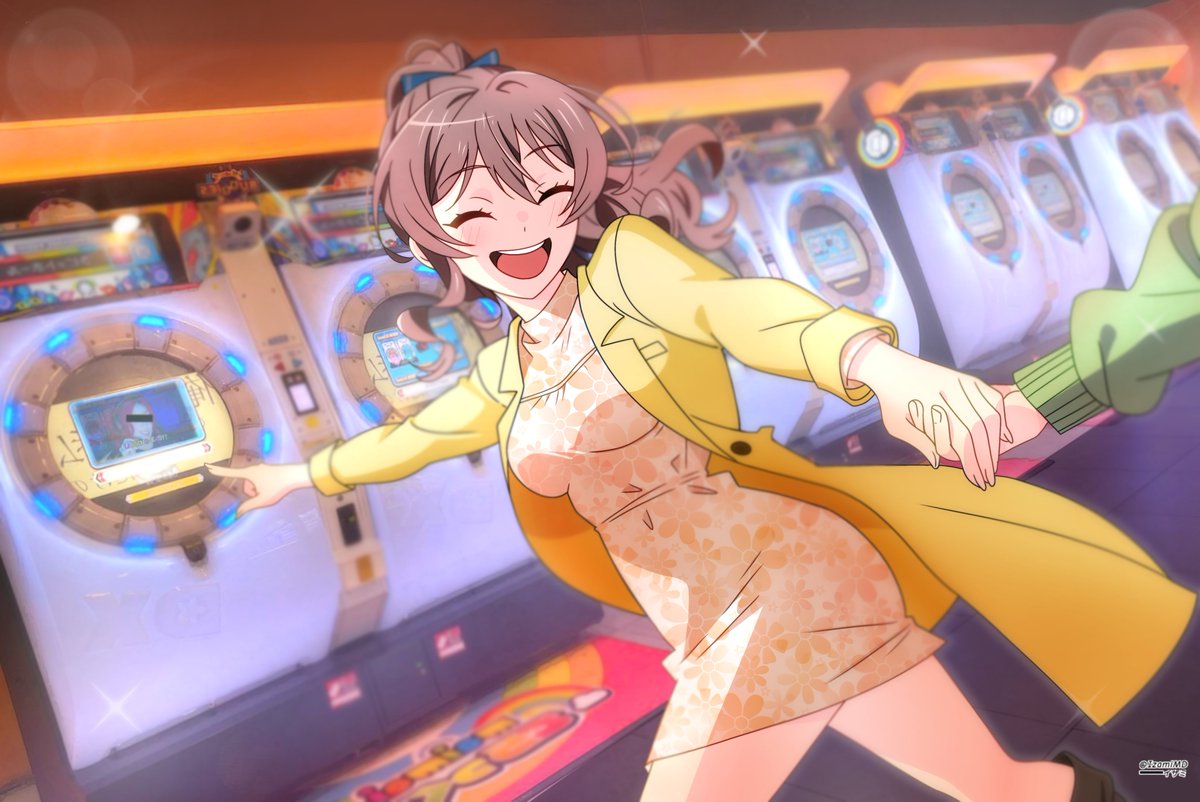izami_md's tweet photo. Saaya playin maimai🕹 #bandoriart https://t.co/ytpCwqkyQ3