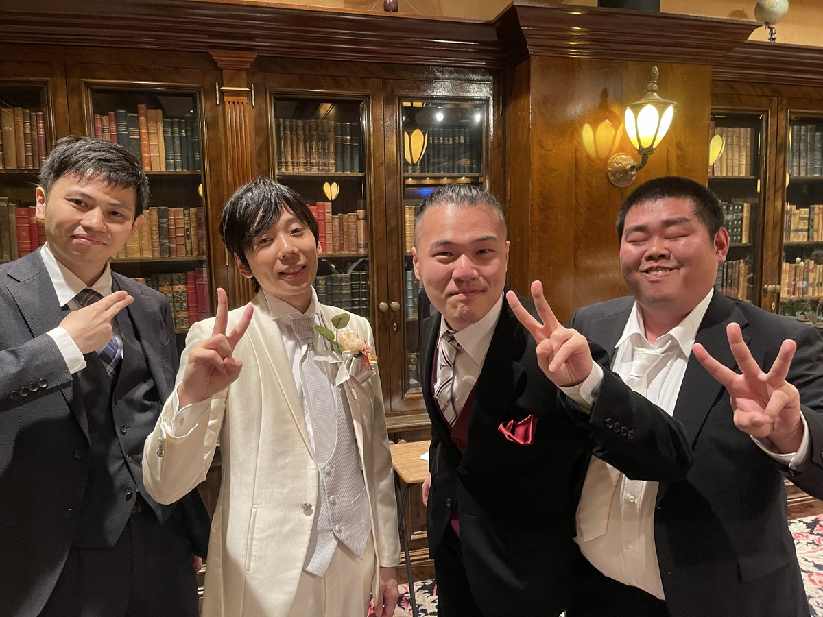 kotonohakami's tweet photo. はみるとん結婚おめでとう‼️‼️‼️‼️ｼｬｱ‼️‼️ https://t.co/Tk3I1Z6xbT