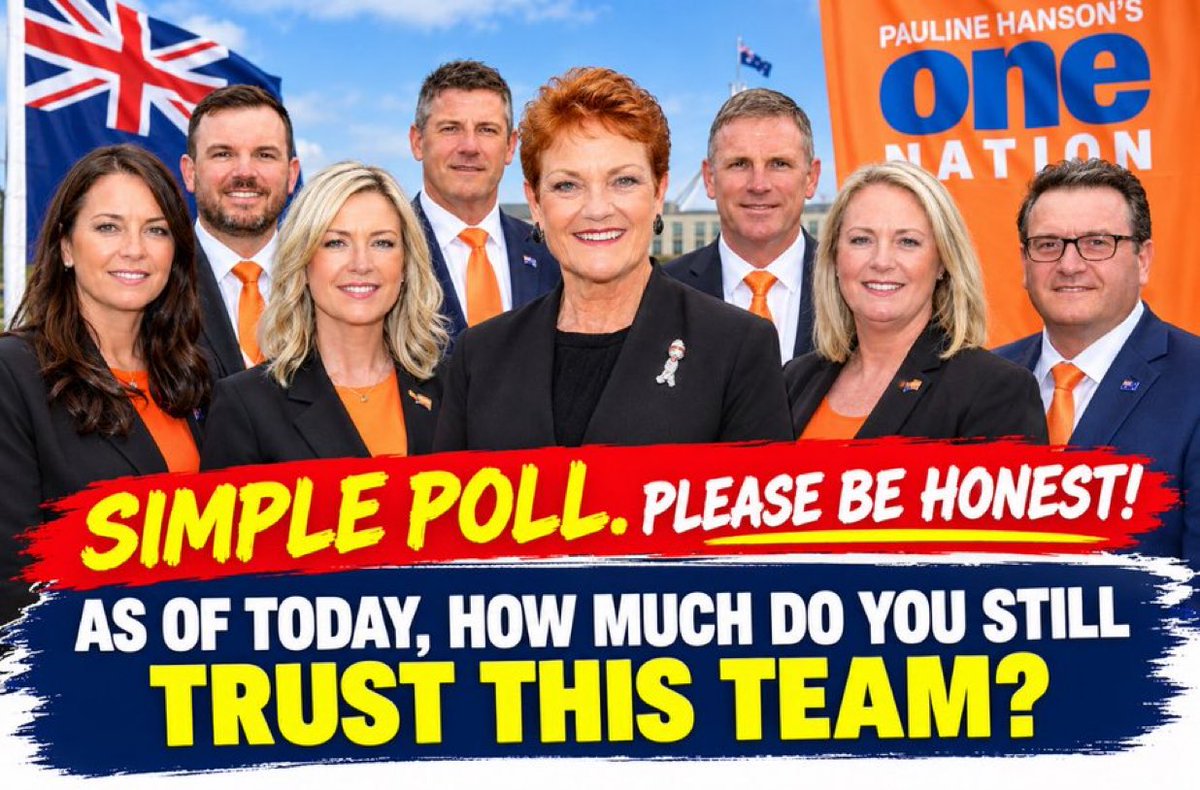 oneNationPau's tweet photo. Simple poll. Please be honest! As of today, how much do you still trust this team?

A. 100%
B. 75%
C. 50%
D. 25%
E. 0% https://t.co/UDuB6TvEDd