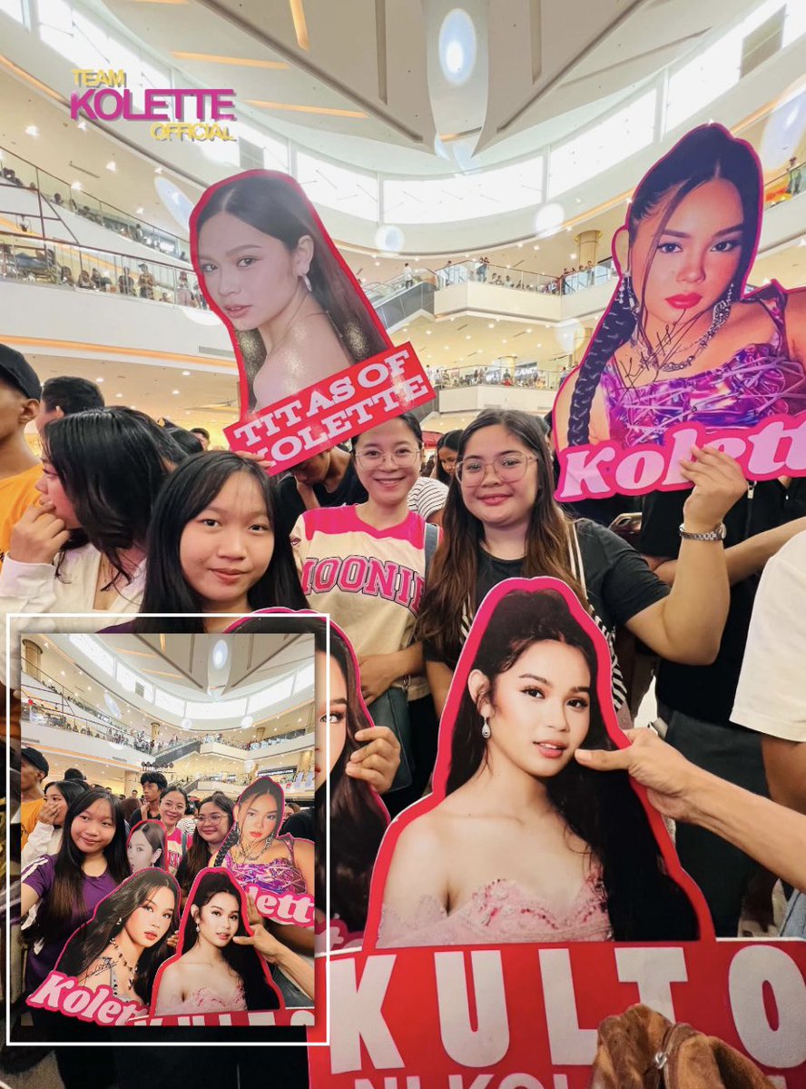 TeamKoletteOfc's tweet photo. Look how pretty and happy our Team Live Moonlettes while waiting for Kolette! Everyone is all set and ready to cheer for her at the Peñafrancia Festival.

The smiles, the energy, and the excitement say it all. Team Live is ready for Kolette!

KOLETTE MAKIOGMA SA NAGA https://t.co/CkkDuv1r7p