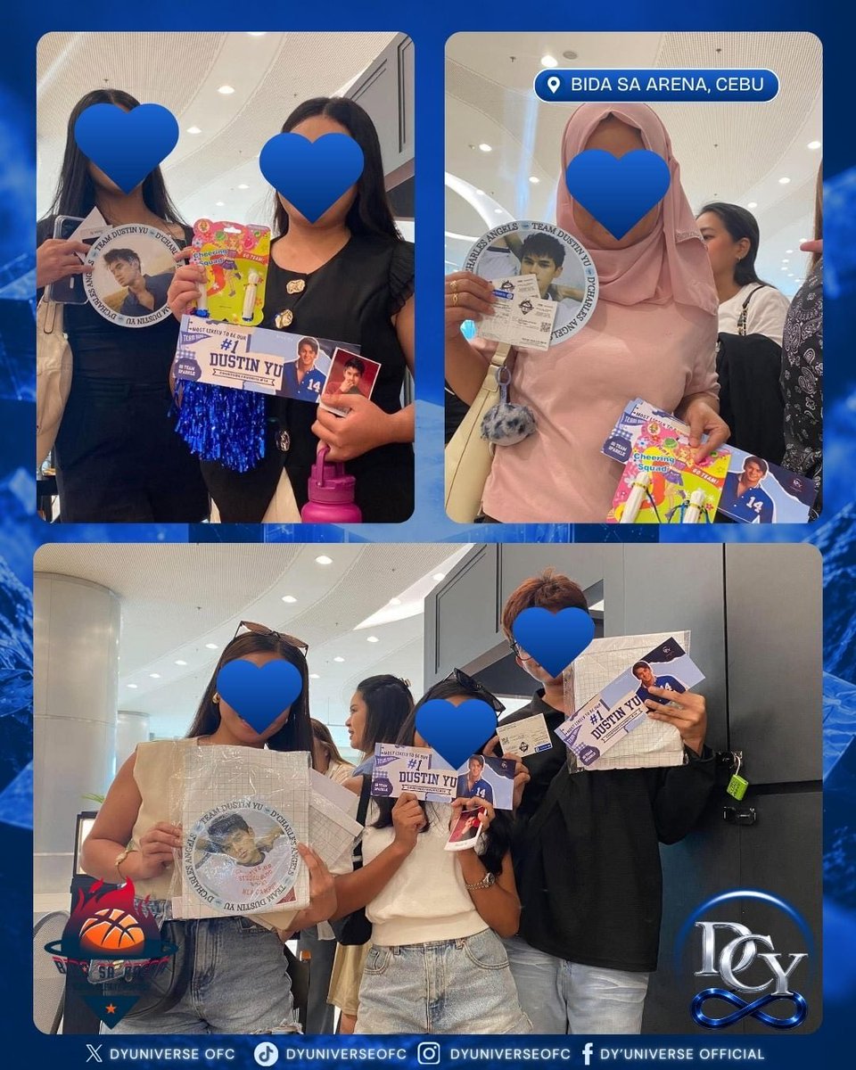DYUniverseOFC's tweet photo. 𝙏𝙃𝙀 𝙔𝙐𝙉𝙄𝙑𝙀𝙍𝙎𝙀 𝙄𝙎 𝙎𝙃𝙊𝙒𝙄𝙉𝙂 𝙐𝙋 𝙄𝙉 𝘾𝙀𝘽𝙐!

To everyone who secured their tickets for Bida sa Arena—thank YU for showing up, showing love, and bringing that SOLiD support all the way to Cebu! 

Tickets claimed, hearts full, and we’re ready to cheer extra loud for DUSTIN YU. 💙🏀

DUSTIN B1D4 BALLER SA CEBU
#DustinYu
#BidaSaArenaTheRematch