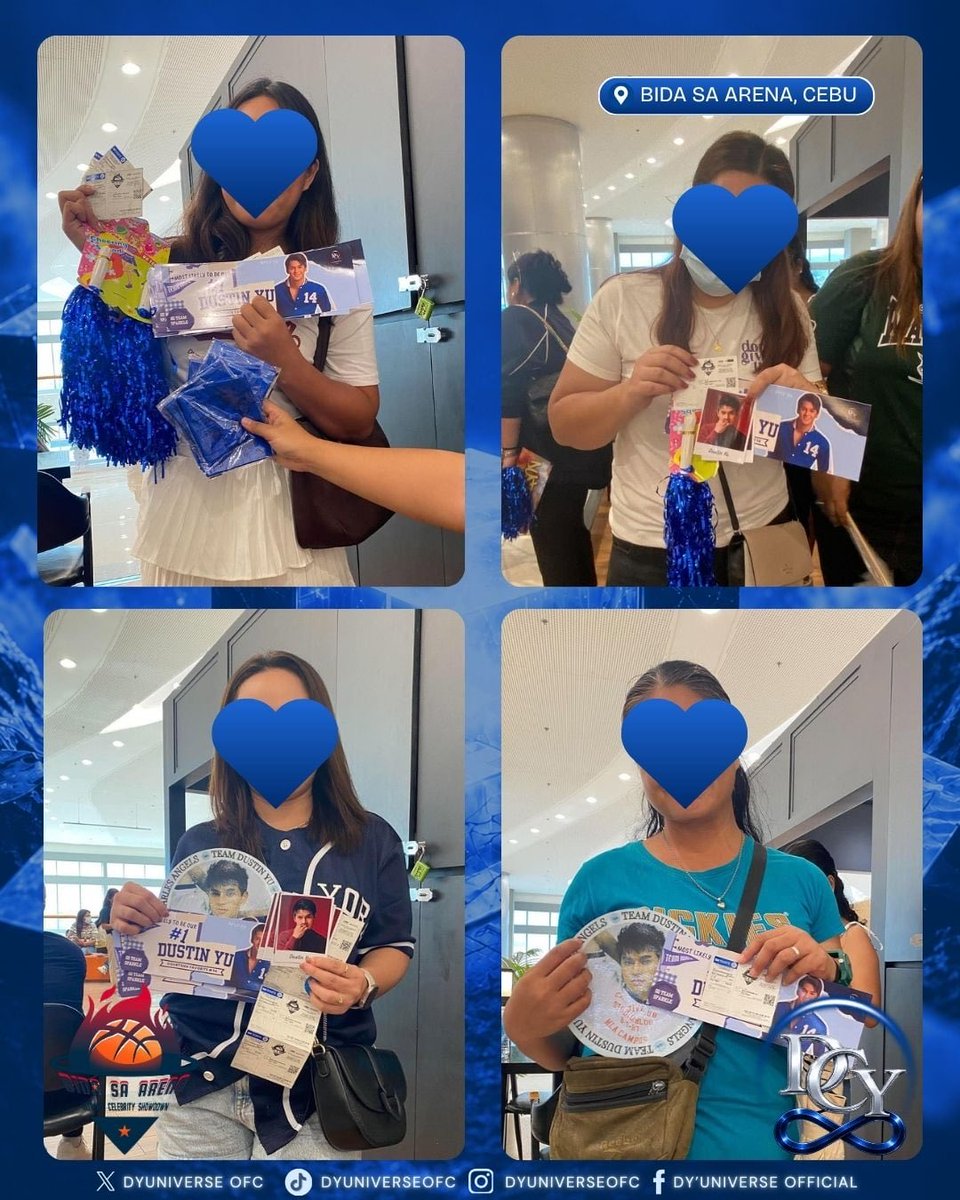 DYUniverseOFC's tweet photo. 𝙏𝙃𝙀 𝙔𝙐𝙉𝙄𝙑𝙀𝙍𝙎𝙀 𝙄𝙎 𝙎𝙃𝙊𝙒𝙄𝙉𝙂 𝙐𝙋 𝙄𝙉 𝘾𝙀𝘽𝙐!

To everyone who secured their tickets for Bida sa Arena—thank YU for showing up, showing love, and bringing that SOLiD support all the way to Cebu! 

Tickets claimed, hearts full, and we’re ready to cheer extra loud for DUSTIN YU. 💙🏀

DUSTIN B1D4 BALLER SA CEBU
#DustinYu
#BidaSaArenaTheRematch