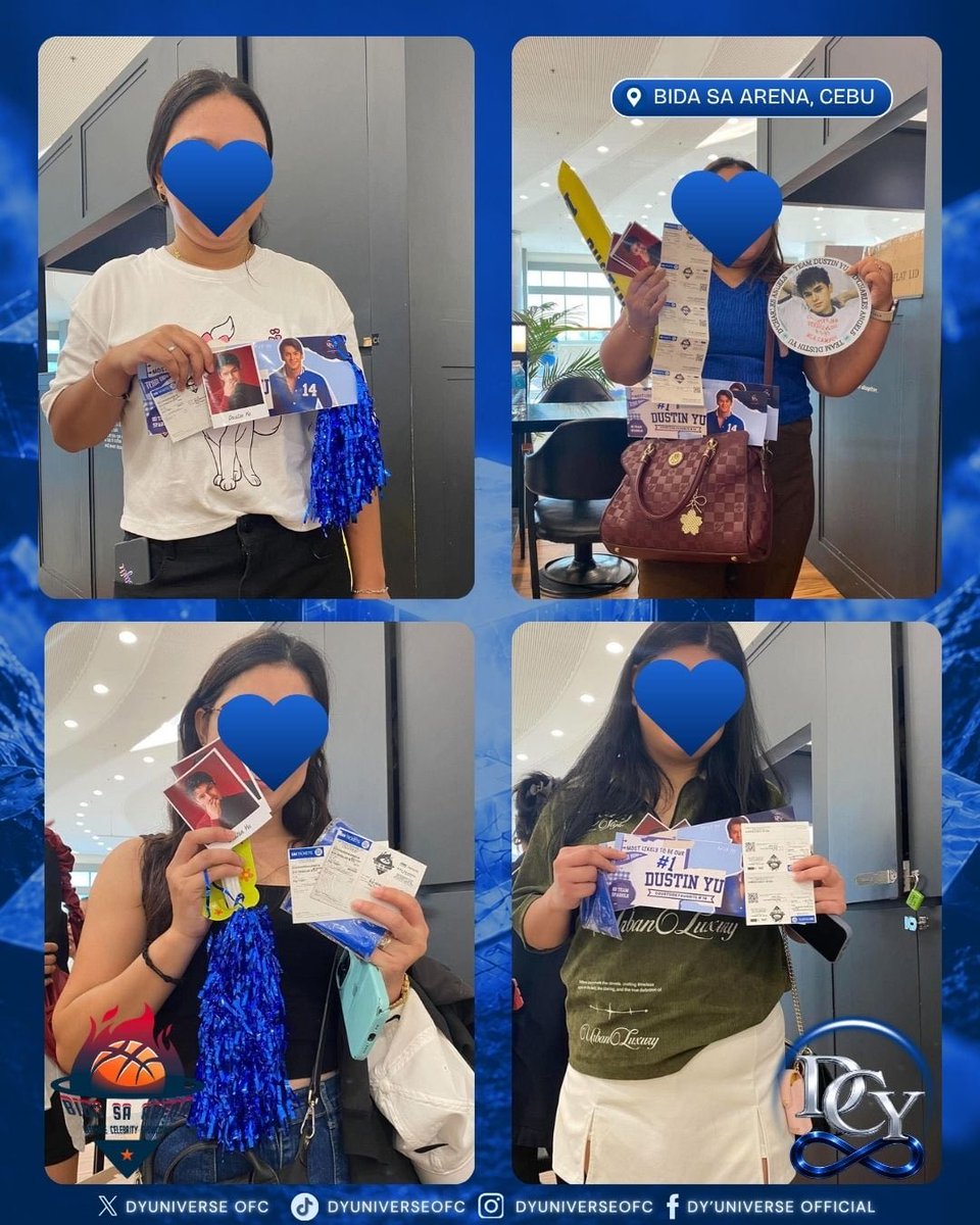 DYUniverseOFC's tweet photo. 𝙏𝙃𝙀 𝙔𝙐𝙉𝙄𝙑𝙀𝙍𝙎𝙀 𝙄𝙎 𝙎𝙃𝙊𝙒𝙄𝙉𝙂 𝙐𝙋 𝙄𝙉 𝘾𝙀𝘽𝙐!

To everyone who secured their tickets for Bida sa Arena—thank YU for showing up, showing love, and bringing that SOLiD support all the way to Cebu! 

Tickets claimed, hearts full, and we’re ready to cheer extra loud for DUSTIN YU. 💙🏀

DUSTIN B1D4 BALLER SA CEBU
#DustinYu
#BidaSaArenaTheRematch