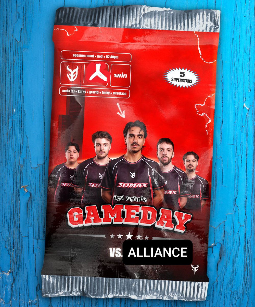 TheDevils_FR's tweet photo. Le graphiste est en off jusqu'à demain, et c'est ok vu qu'on va gagner

📍 1win Private Club Season 1, Belgrade 🇷🇸
🆚 @theAllianceGG
🕰️ 11h00 https://t.co/Y3h0UYlIMd