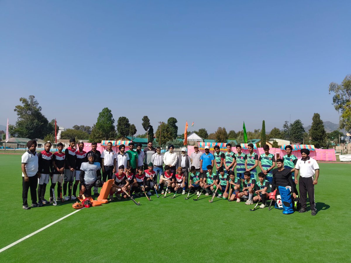 YssPoonch's tweet photo. DAY 2 OF INTER-DISTRICT UT-LEVEL U-17 BOYS HOCKEY TOURNAMENT HELD AT POONCH* https://t.co/nn2m2Ax0Cd