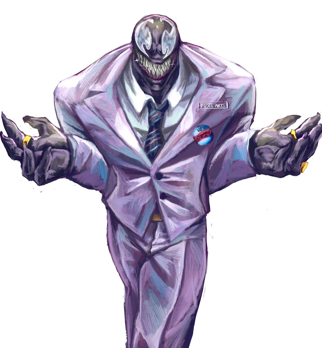 noelarts0405's tweet photo. We be poppin bottles🍾 #venom #MarvelRivalsㅤfanart https://t.co/tb2zsbmbxX