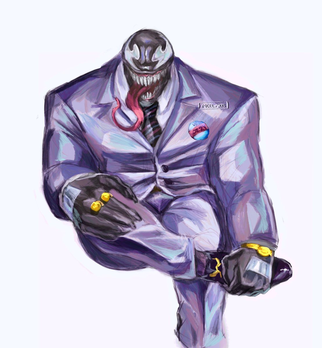 noelarts0405's tweet photo. We be poppin bottles🍾 #venom #MarvelRivalsㅤfanart https://t.co/tb2zsbmbxX