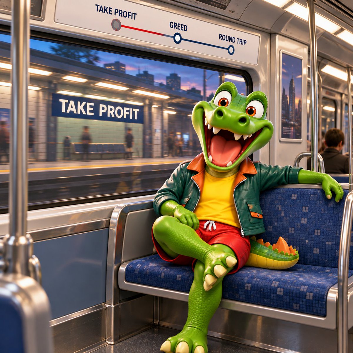 crotchtoken's tweet photo. Weekend is here. 🐊
Take some profit, close the charts, and go touch grass. 😂🌱
$CROTCH Enjoy the weekend, fam. https://t.co/n29cpX35D5