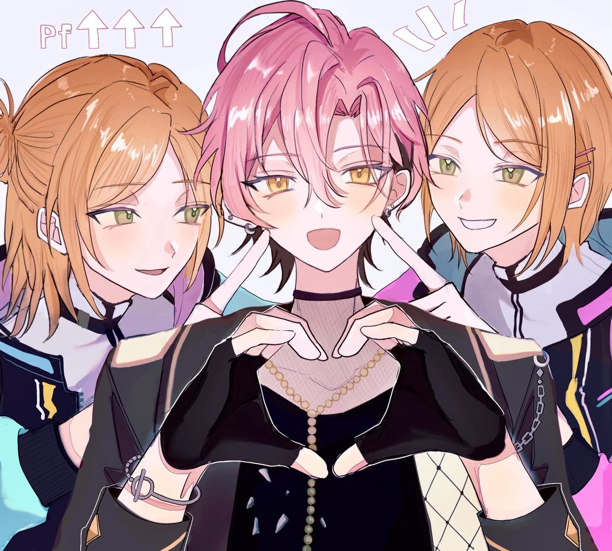 a5OgQdcuKNFV77V's tweet photo. 曲芸トリオ🩵🎪🩷
お誕生日に描かせていただきました！ https://t.co/ccz4RwchKz
