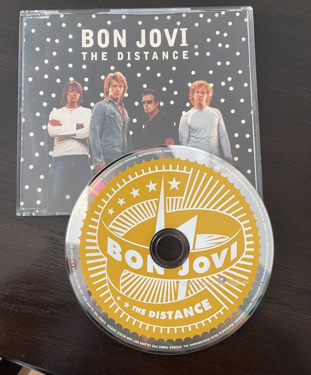 Jerrybraden92's tweet photo. Today in Jovi History

23 years ago today, September 26, 2003, Bon Jovi officially released The Distance as a final single in select countries to promote their 2002 album, Bounce! 

The Distance was also released as a single in other countries prior to this day in February 2003!

There's a rose outside your window
the first snow is falling down
Like that lonesome whistle blowing
I keep on going, keep on going

#BonJovi