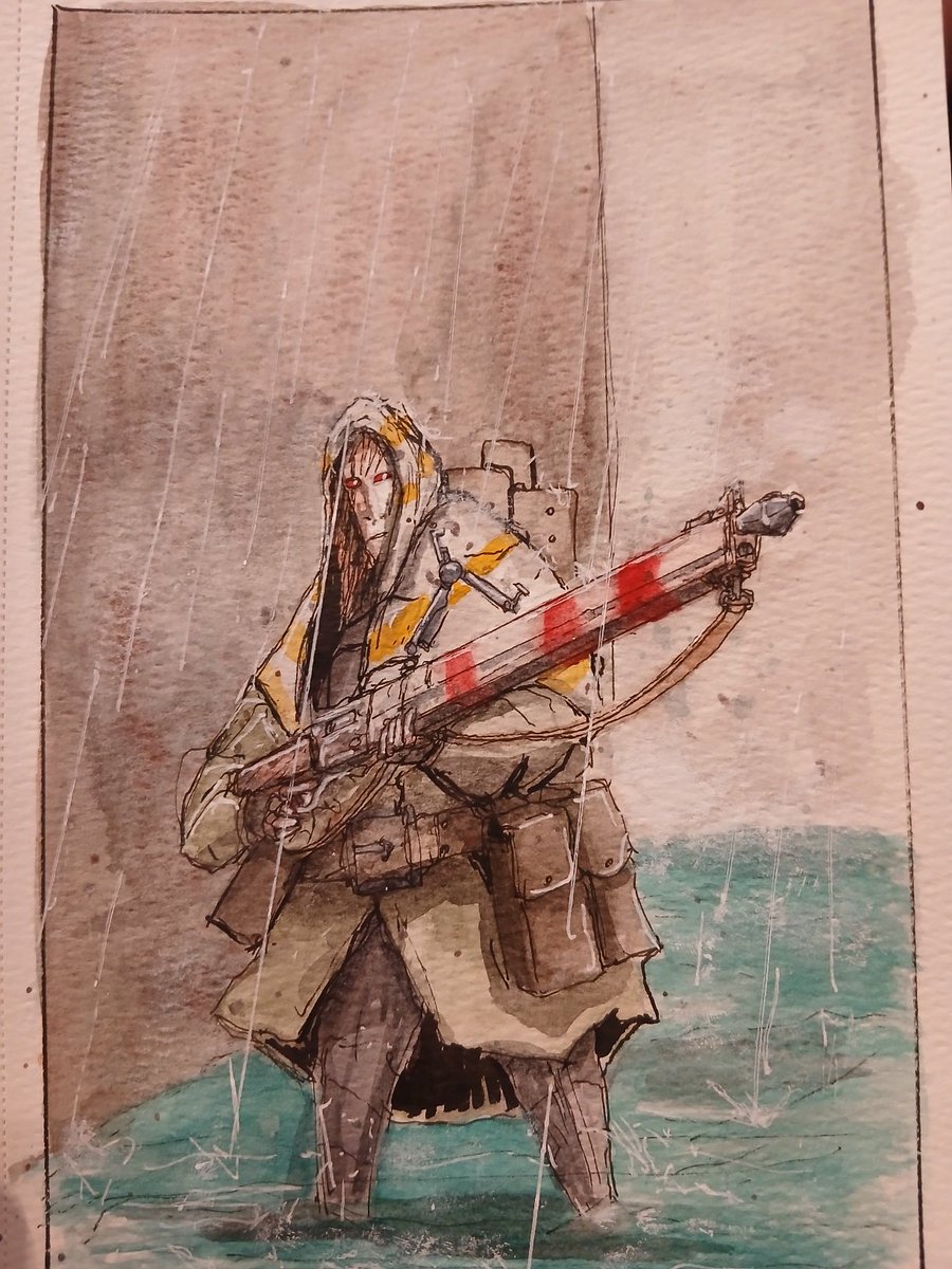 kobbarticus's tweet photo. Alone in a downpour https://t.co/QVNoeNG3Bt