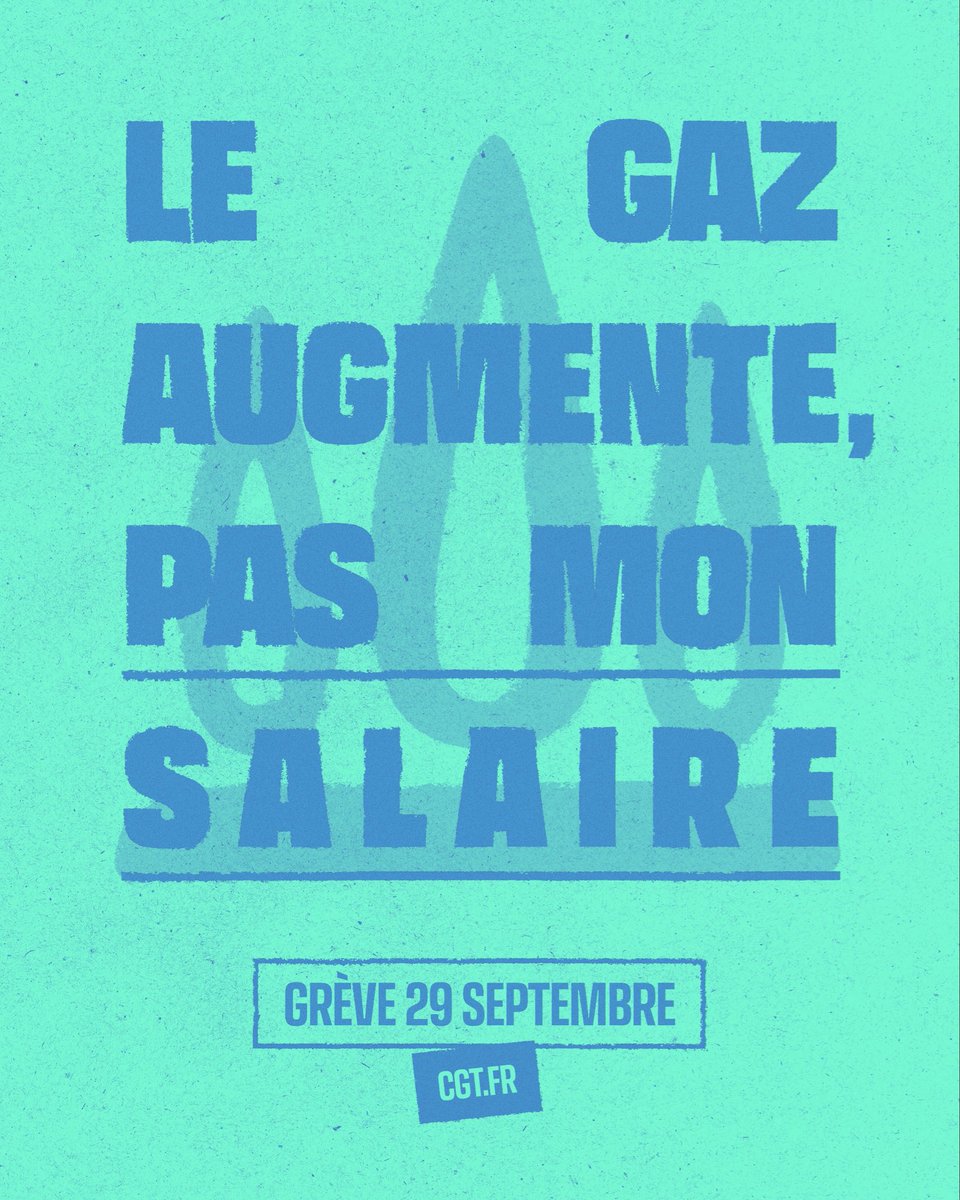 lacgtcommunique's tweet photo. 📣 EN GRÈVE ET DANS LA RUE LE 29 SEPTEMBRE !

Tout augmente, sauf nos salaires… mais le gouvernement fait le choix des cadeaux aux ultra riches et aux grandes entreprises, tout en gelant le traitement des fonctionnaires et en réduisant les moyens de nos services publics https://t.co/7F2sPpFPr4