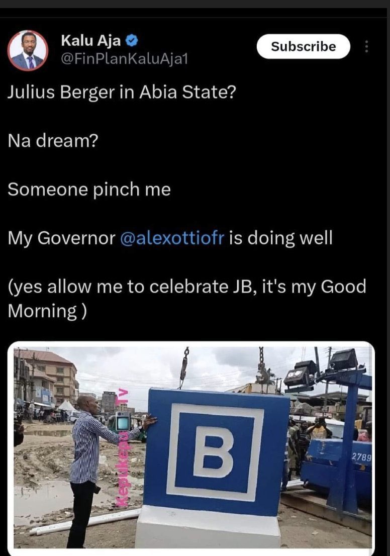 papichulo4224's tweet photo. Abia Rwanda economist celebrates JB logo.

but Kalu Aja has been crying since because a Yoruba Governor was able to attract $7B investment to Ogun state. https://t.co/poVMHJRpsO