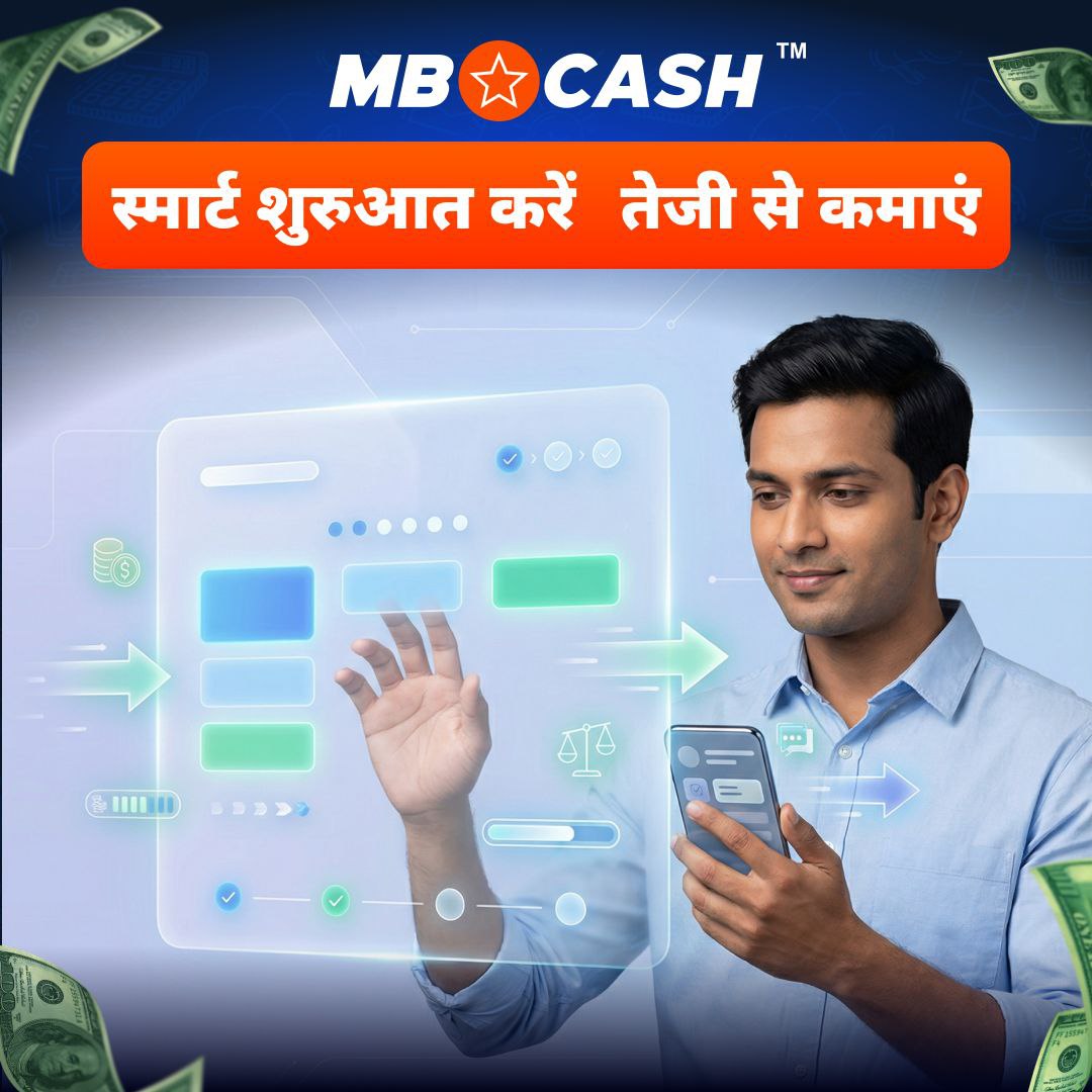 MBCash_India's tweet photo. 🚀 शुरुआत करनी है? अंदाज़ा मत लगाइए—स्मार्ट तरीके से शुरू करें!

कोई confusion नहीं। कोई guesswork नहीं।
बस एक आसान step-by-step guide, जो आपको शुरुआत से पूरी प्रक्रिया समझने में मदद करे। 📘
💡 अगर आप confidence के साथ शुरुआत करना चाहते हैं

https://t.co/NbcDlMeCpz https://t.co/rdNsJspJSW