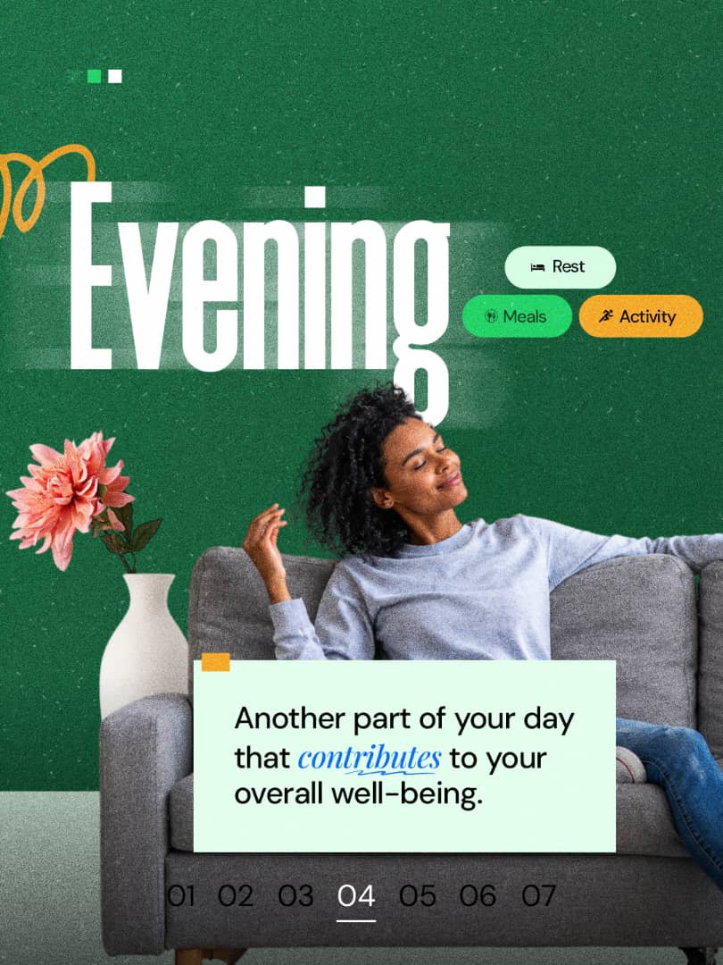 Chetacare's tweet photo. Your body keeps track of more than you think. 🕐💚
From how you start your morning to how you wind down at night, the little choices you make throughout the day can shape your well-being.
Swipe through a 24-hour journey inside your body and see why every part of your day matters. https://t.co/IAUMnh2W6w