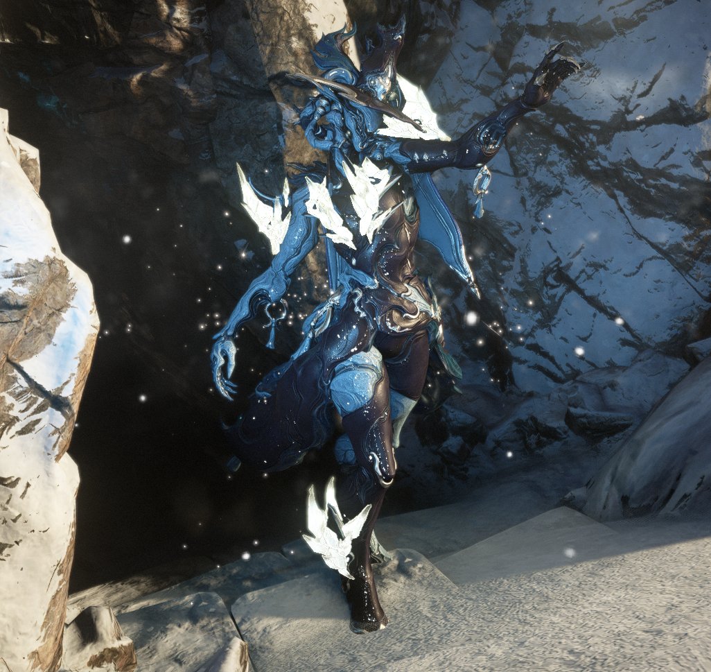 ClawedStreams's tweet photo. Ice Queen 🌬️❄️👑

#TennoCreate @PlayWarframe #Warframe #WarframeCaptura #Captura #FashionFrame #NarinFashion https://t.co/iSoXXAo3p5