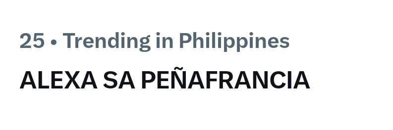 youhide00's tweet photo. ALEXA SA PEÑAFRANCIA

is now TRENDING in Philippines!

@alexailacad https://t.co/WQJzr9692T