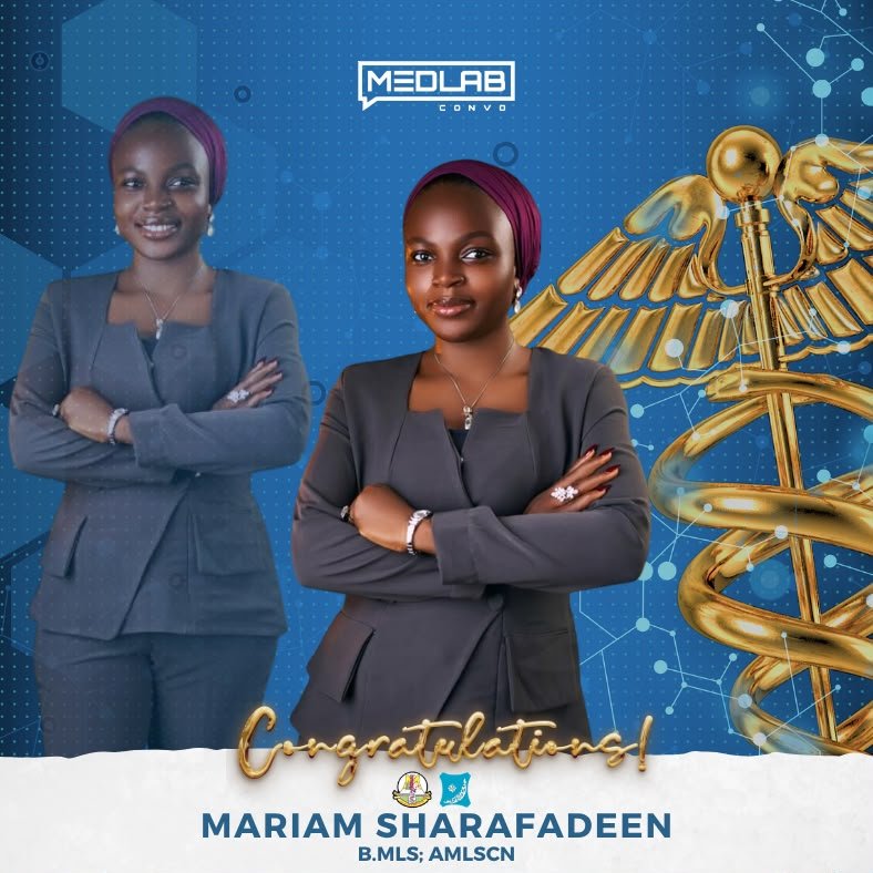 Medlabconvo's tweet photo. On Thursday, two of our volunteers had the usual rite of passage, from student to scientist, from Bayero University, Kano

We couldn't be more proud of them as one of them, Sheriffdeen Uthman emerged the best graduating student.

Join us in congratulating them🥳🥳
#LetsTalkMedLab https://t.co/hIVqqMiKAx