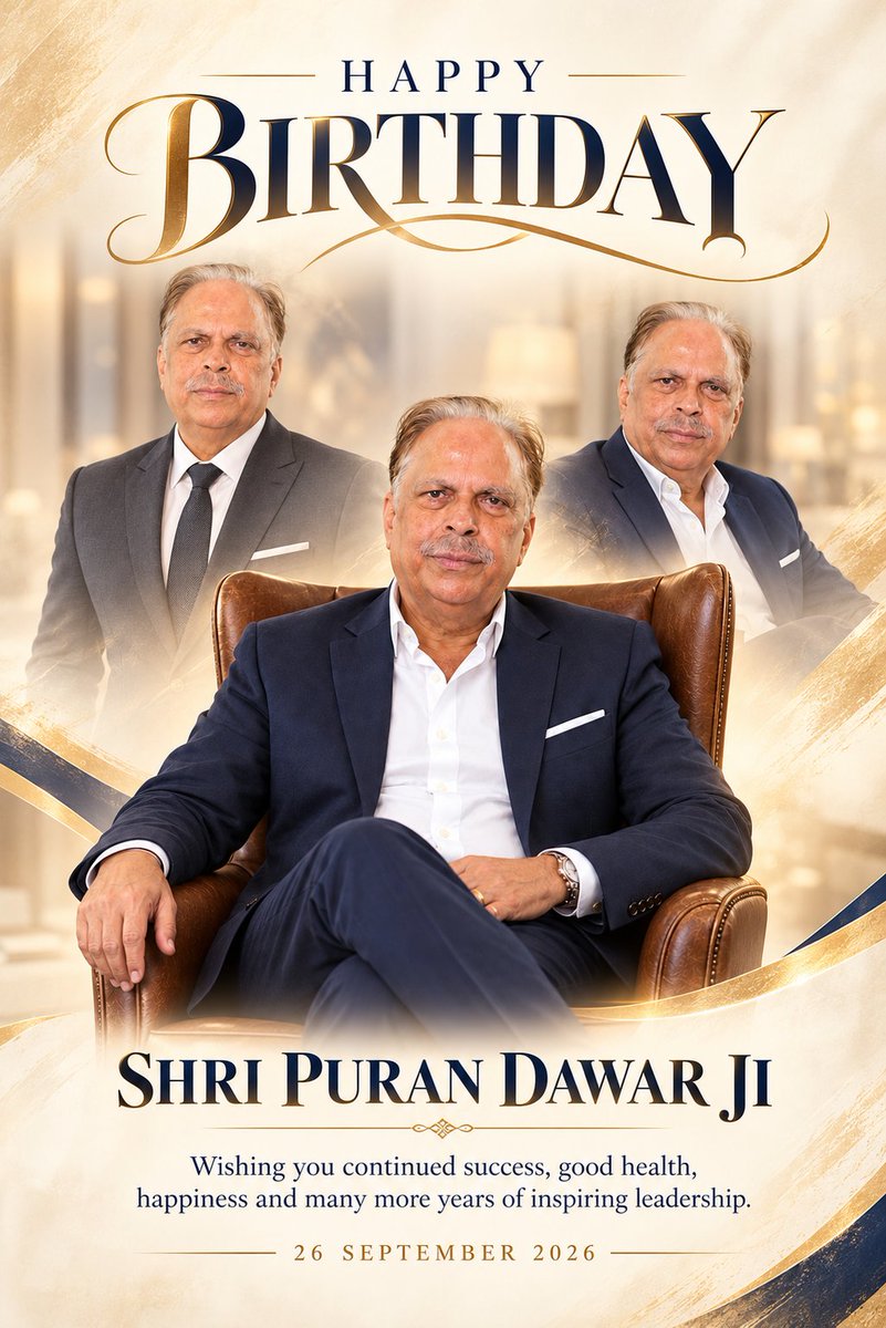 ajayarela1's tweet photo. Happy birthday to our inspiration, Shri Puran Dawar Sir Chairman, DCFLI (Ministry of Commerce &amp; Industry, Government of India) and Dawar Group, CCLA and IIF; Convenor, AFMEC. Wishing you good health, happiness and continued success.
#PuranDawar #DCFLI #AFMEC https://t.co/RErEPvOnc7