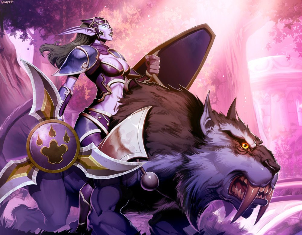 Neasper's tweet photo. Elves riding cat are very beautiful https://t.co/pzllQnp1uo