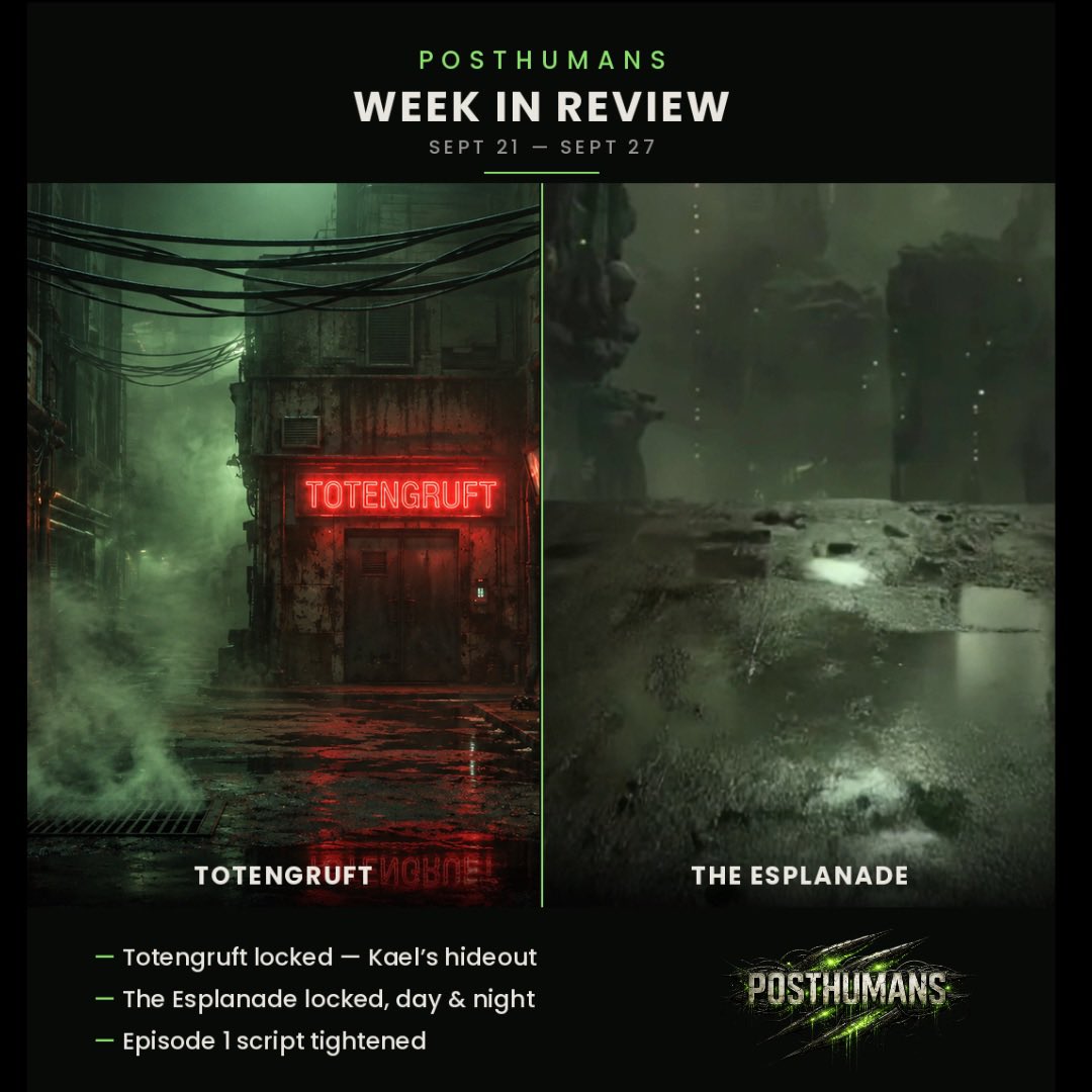 Posthumansproj's tweet photo. POSTHUMANS — WEEK IN REVIEW

First weekly check-in on Posthumans. Here's where things actually stand.
#posthumans #nfavst #dystopian #scifi #posthumansseries #serie https://t.co/lBpu3rwvio