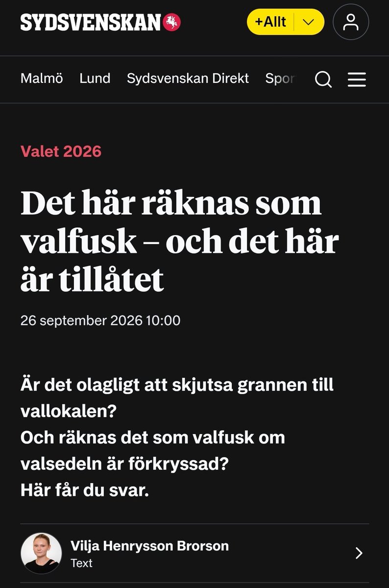 mathiasced's tweet photo. Det KAN vara ok att bussa 300 til vallokalen, att fylla i 300 valsedlar med en blyertspenna och dela ut, eller ge mat till en röstande. Men en bedömningsfråga. Två artiklar där veckans förvirring kring regler får en del svar. https://t.co/K8zEjLoePI