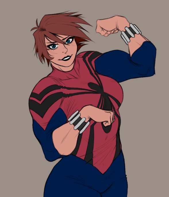KeeweAAA's tweet photo. I heard news of a certain Mayday Parker?

#wip https://t.co/nfLO3o6M6y