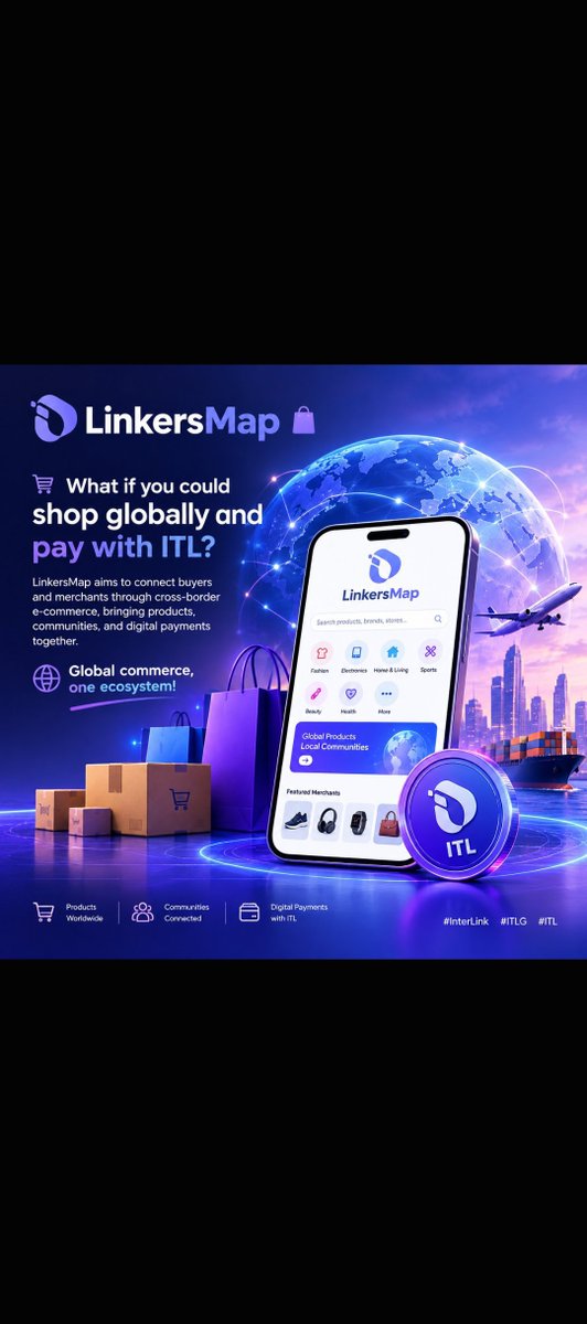 amustaphats's tweet photo. Do you know you can shop globally and pay with ITL?  

#INTERLINK #ITLX #ITL #ITLG https://t.co/o32Rxtso5v