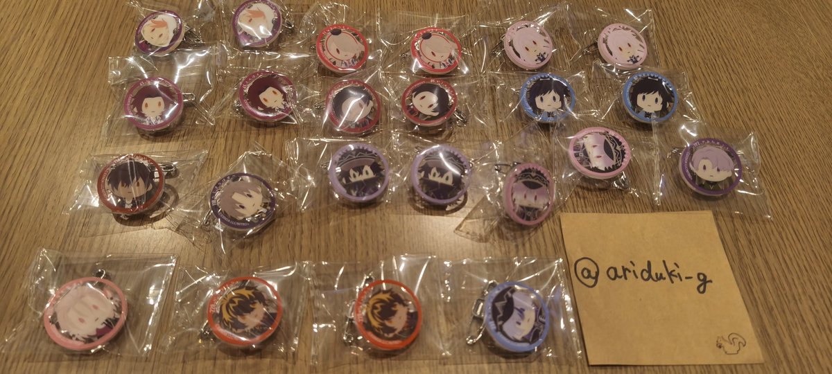 ariduki_g's tweet photo. 譲渡 刀剣乱舞 御伴散歩 フリューくじ

求 定価+送料

譲
A賞 南海
C賞 三日月、鳴狐、信濃、物吉、謙信、山鳥毛、日光
D賞 明石、太鼓鐘、亀甲、小竜、山姥切、山伏、堀川、髭切、千代金丸、北谷菜切、治金丸、福島、面影、三郎
↓ https://t.co/edynuBLJyB