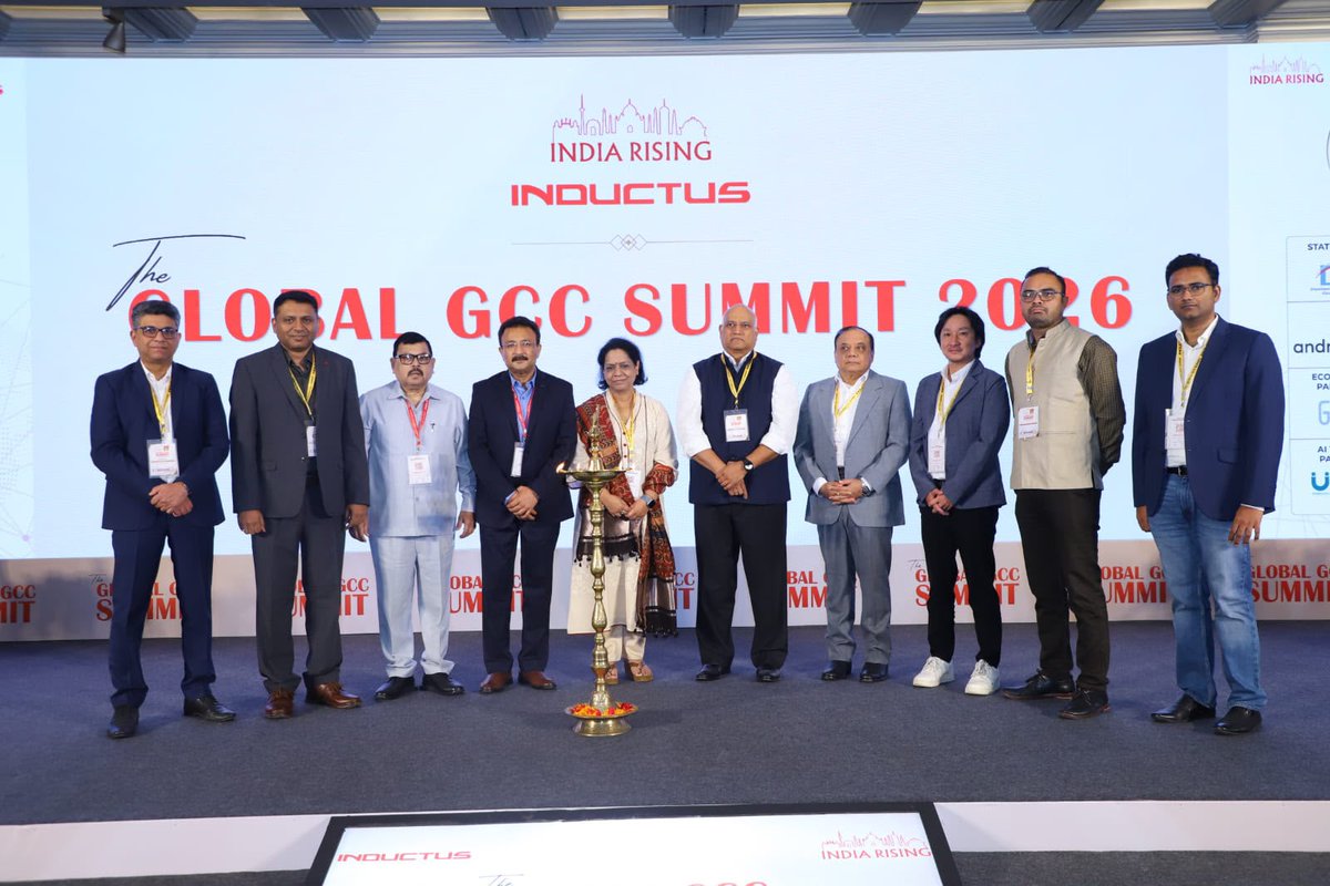 NewsStar69313's tweet photo. The Global GCC Summit 2026 Showcases India’s Rise As A Strategic Innovation And Capability Hub.
#Global #GCC #Summit2026 #Showcases #India’s #Rise #Strategic #Innovation #Capability #Hub #NewDelhi #Delhi https://t.co/5YBzjI3aXC