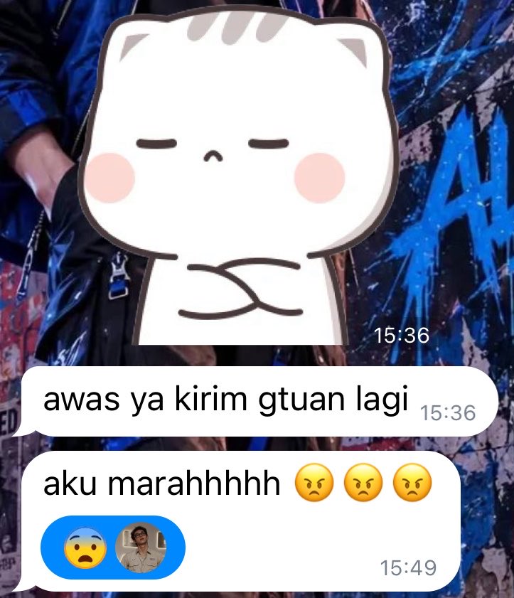 underhds's tweet photo. marah tapi tetep menggemaskan 🤏 https://t.co/oMccMIG465