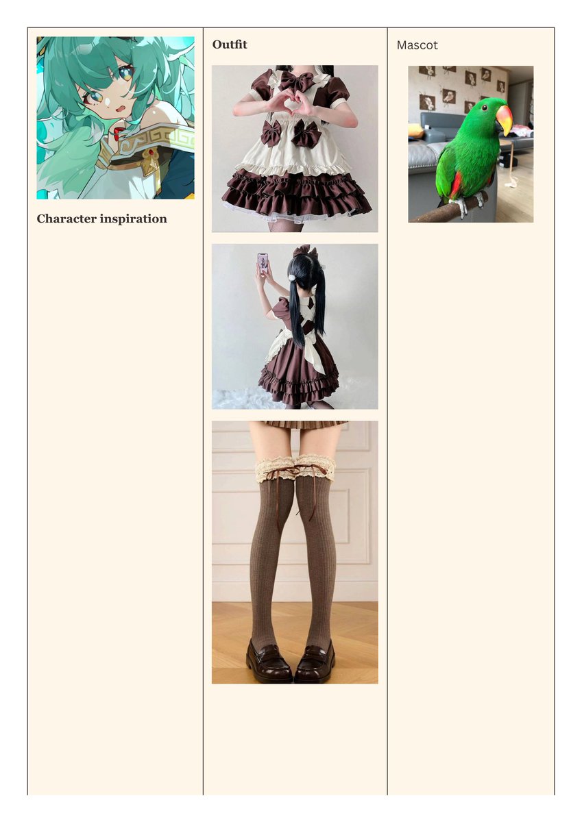 ppchaccpVT's tweet photo. Decided to re introduce with an actual moodboard i put together for my model!

Hi, im Chacca or Chaccy! Im a Maid Cafe VTuber trying to gain customers for my new gaming maid cafe by streaming video games! Feel free to follow my twitch in bio :3 and join the discord there too! https://t.co/LSXn7PXUeO