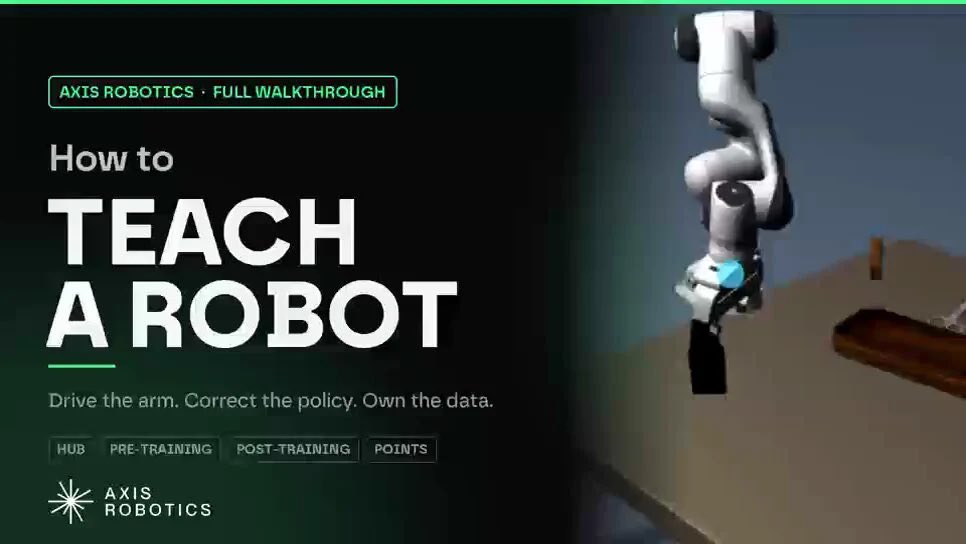 ChuzzyTech's tweet photo. Axis ran an experiment. 

Teach a robot to place tofu on a plate using human corrections. 

660 people jumped in to fix the robot when it messed up.

The obvious assumption is more corrections means a better robot. 

That turned out to be wrong. Most of that data was junk. 

People pause, hesitate, or overcorrect, and none of that is worth teaching a robot to copy.

So @axisrobotics built a filter. Did the fix actually work when replayed. That dropped 660 down to 496. 

Was the robot really stuck and still stuck the moment the human stepped in. That dropped it to 416. 

Then they stripped everything down to just the short snippet, less than a second, that flips failure into success, then let the robot finish the rest on its own. That left 161 out of the original 660.

Here is why this is important. Training on the full human correction traces made the robot worse, dropping 16 successes. 

Training on just those 161 verified short snippets made it dramatically better, adding 40 successes and it kept improving as more verified snippets were added.

So the lesson is not more human help is better. 

It is that a tiny, precise fix at the exact failure point teaches more than a human doing the whole recovery for the robot. 

Post training correction works like surgery, not like replaying the entire demo.

Does this change how you think about what actually counts as good training data?