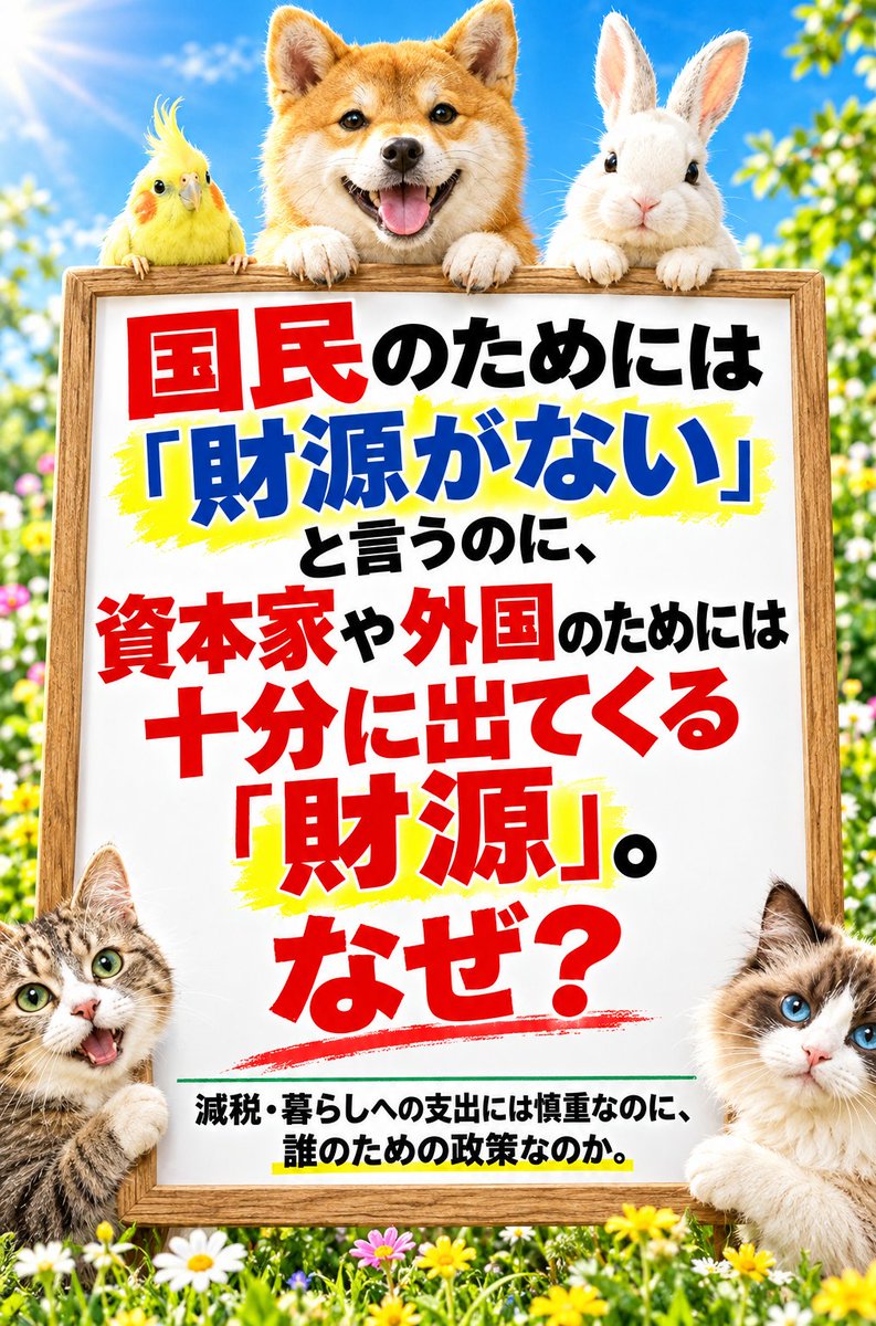 ganmo141's tweet photo. #政治 #消費税は賃上げ妨害税 #消費税は廃止一択 #高市ﾓｰﾑﾘ #税は財源ではない #一律減税 https://t.co/5nGH1cY1cF